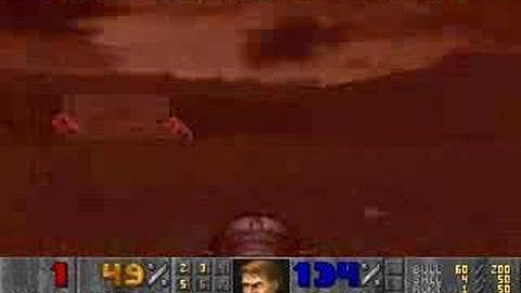 Doom 2: level 3: The Gantlet