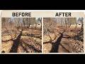 ADDING ON TO MY MTB TRAIL IN MY BACKYARD!!! ( Before and After )