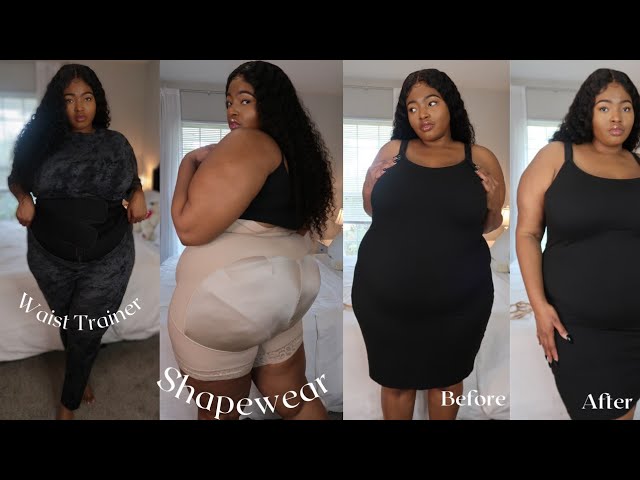 Shapewear?! Plus Size Shapewear And Waist Trainer That Covers Big  Belly! Girl Im SHOOK!! 