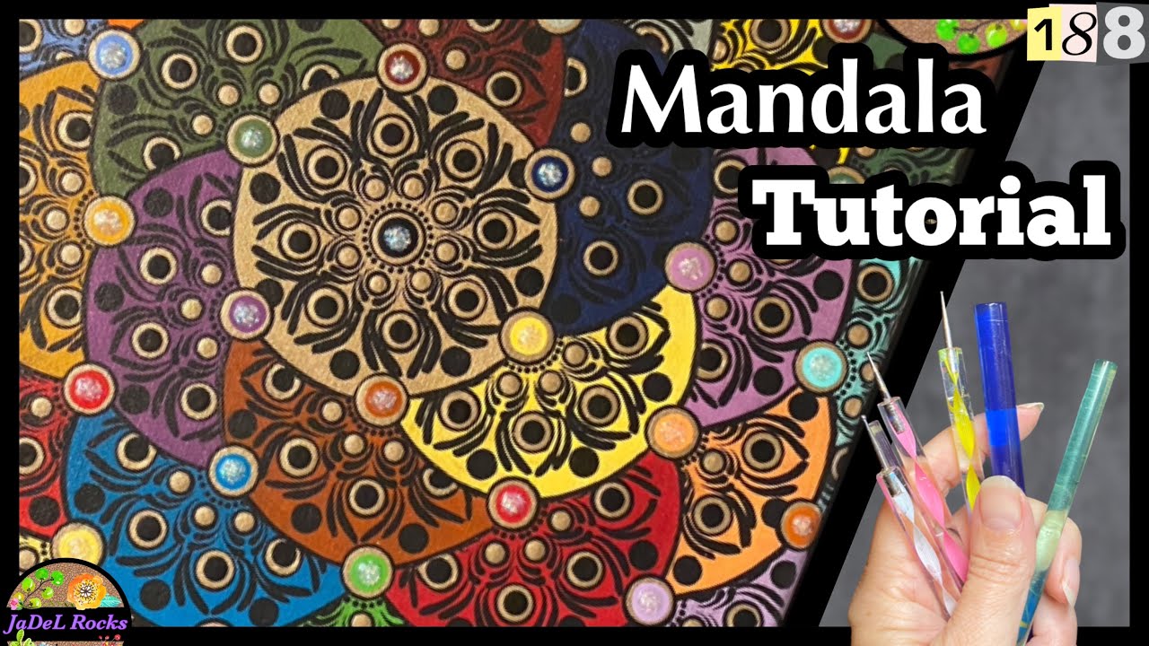 Step by Step Mandala Collage Art Kits - My Collage Art Studio