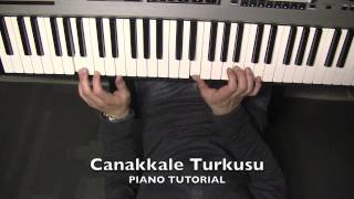 Canakkale Turkusu - PIANO Tutorial Resimi