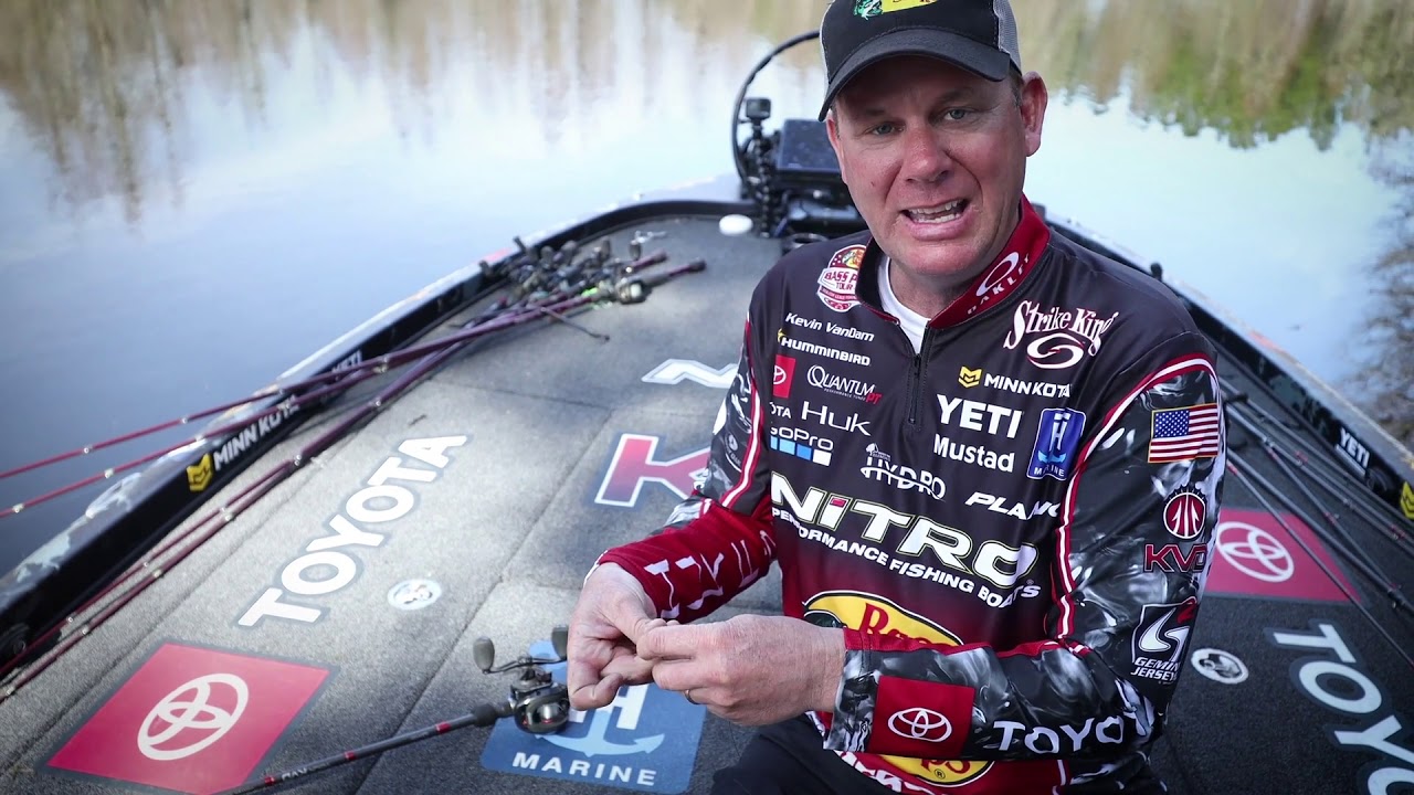 Fishing Tip - How to change braided line - Kevin VanDam 