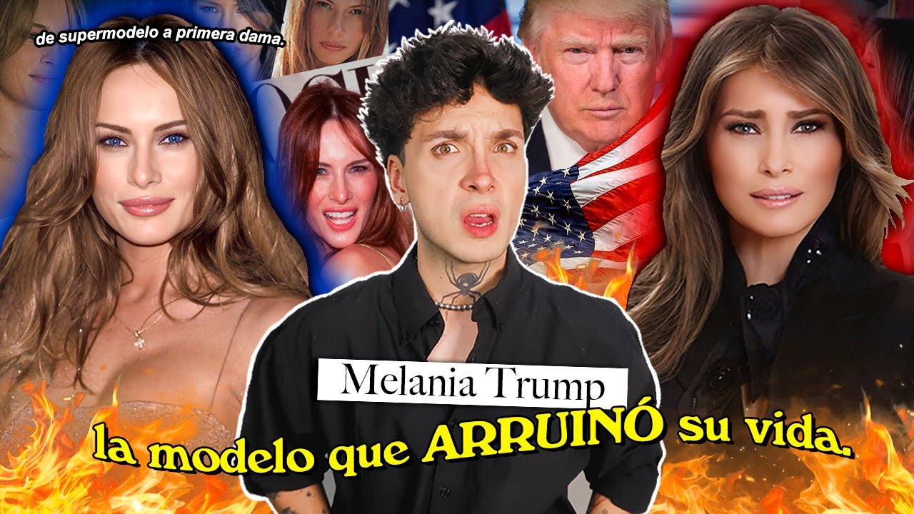 de SUPERMODELO a PRIMERA DAMA: la HORRIBLE vida de Melania Trump...