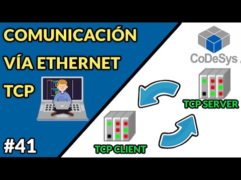 🔵✅CODESYS 3.5 -PROTOCOLO ETHERNET TCP /TCP_SERVER & TCP_CLIENT