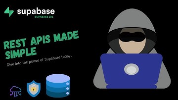 Supabase 101: REST APIs made simple