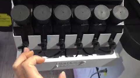 How to install the Nocai A2 size uv led flatbed printer NC-UV0406?