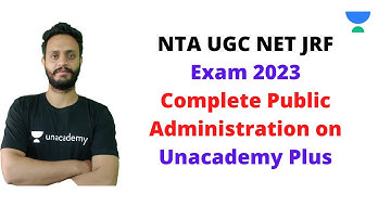 Complete course on Public Administration.  Iss baar JRF paar.. 2023