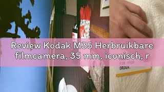 Review Kodak M35 Herbruikbare filmcamera, 35 mm, iconisch, retro, Lomo Kodak M35, geel