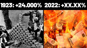 Wie hoch war die Inflation im 2 Weltkrieg?