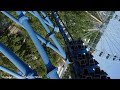 Mr. Freeze: Reverse Blast Back Row (HD POV) Six Flags St. Louis