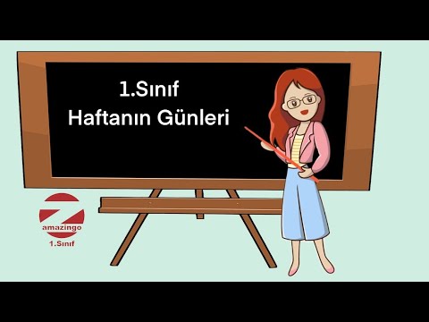 1.Sınıf Haftanın Günleri - Günleri Öğreniyorum