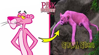 Pink Panther and Pals Characters IN REAL LIFE 👉@SONA_Show