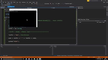 C++ Example 26 - Memory allocation intro with Pointers