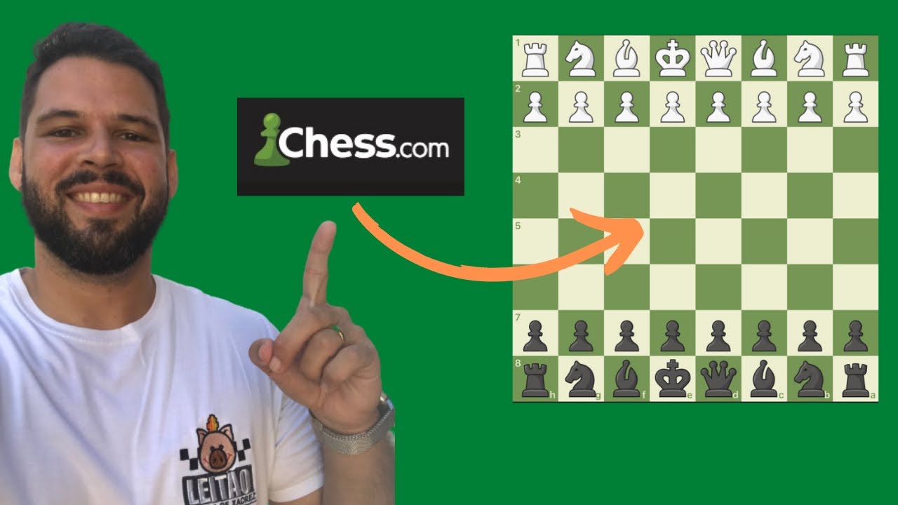 CRIANDO SUA CONTA PARA JOGAR XADREZ ONLINE NO CHESS COM 