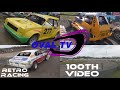 Swaffham retro racing oval tv 100th