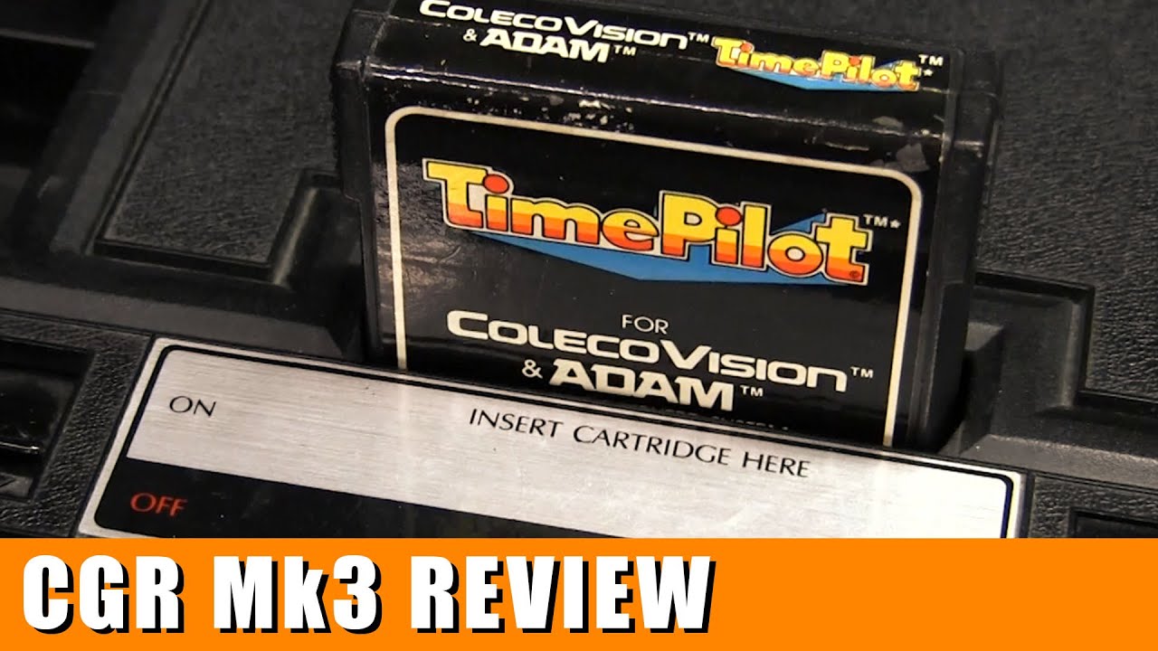 Classic Game Room - TIME PILOT review for ColecoVision