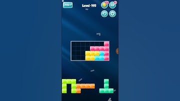 Block! Basic Rookie Level 195 Walkthrough Solution