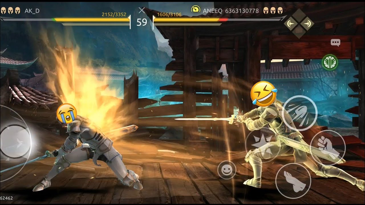 shadow fight arena trolling || Friendly match funny moments || (episode #1).