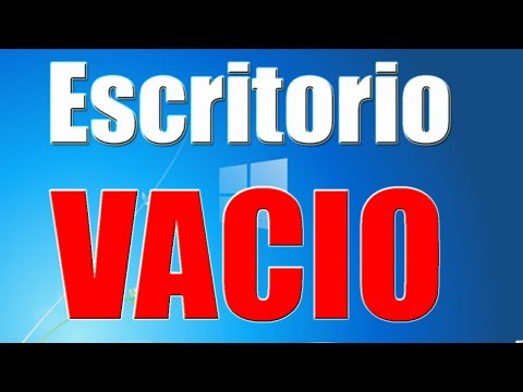 Los ICONOS de mi Escritorio y la BARRA DE TAREAS Desaparecieron | PROBLEMA SOLUCIONADO |