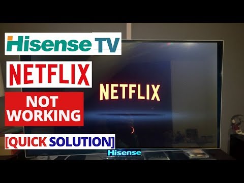 How to fix Netflix app not working on Hisense Smart TV | Hisense TV Netflix Common Problems & Fixes