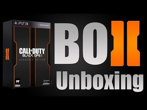 Call Of Duty Black Ops 2 Hardened Edition Unboxing
