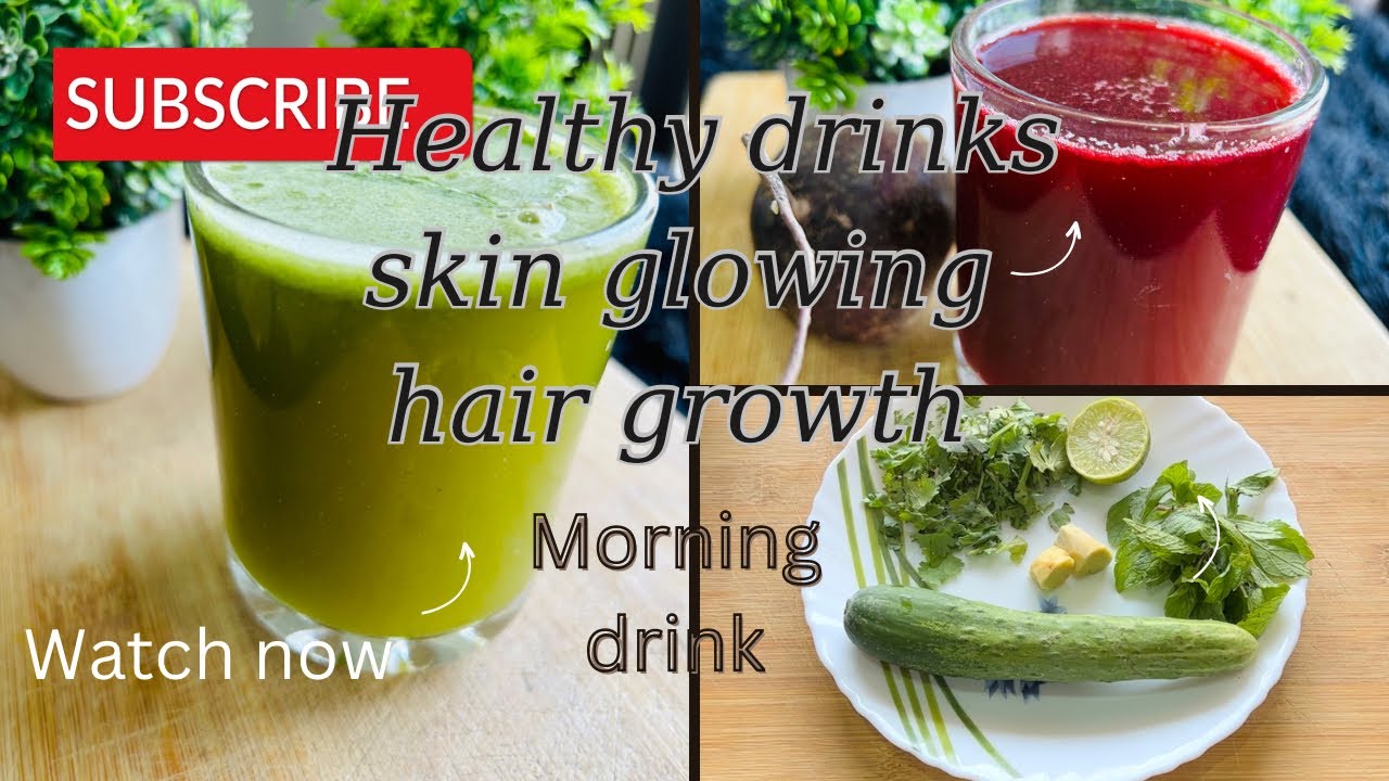 Healthy morning juice skin glowingweightlosehair growthskin care