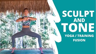Total Body SCULPT #1 | Yoga/Pilates/Training Fusion |  27 Minutes | Ashley Freeman screenshot 5
