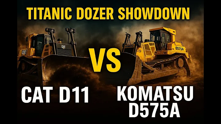 Caterpillar D11 vs Komatsu D575A Who Is the King of Bulldozers?