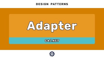 Adapter Pattern (feat. Entity Framework) - DESIGN PATTERNS (C#/.NET)