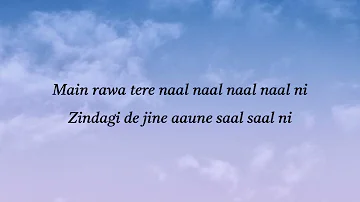 PRABH GILL : Naal Naal (Lyrics) Gungun Bakshi | New Punjabi Songs 2023 | Punjabi Romantic Songs