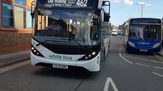 Here is the 462 White bus in Guildford