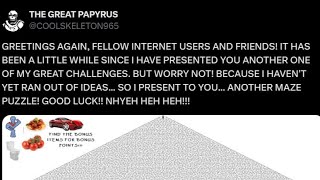 Papyrus Presents a GREAT MAZE PUZZLE