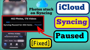 how to fix iCloud syncing paused on iPhone | iCloud stuck on sync | Apple Tech world