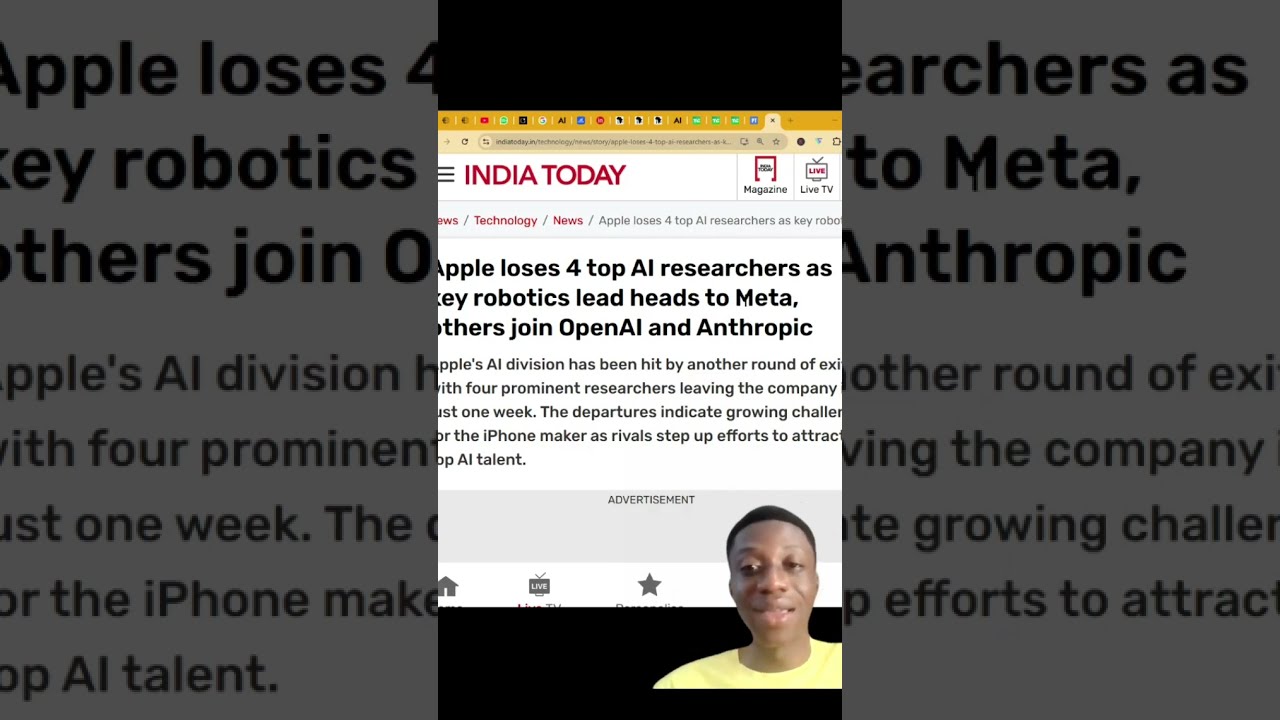 Apple Just Lost Its Best AI Researchers 😬