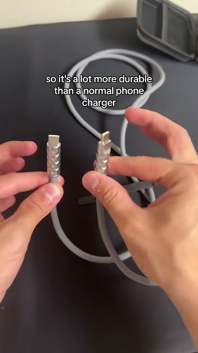 Actually a good USB-C cable #phonecharger #usbc