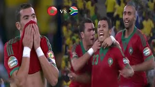 كأس افريقيا 2013 - مباراة المغرب وجنوب افريقيا 2-2