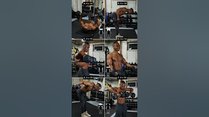 Dumbbell UPPERBODY Workout (No Bench) #1