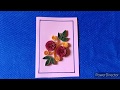 How to make Valentine&#39;s day  greeting card idea//handmade quilling greetingcard make to easy