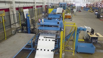 Samco Machinery Pre- punched, Pre-notched and Non-skid Metal Deck Rollforming Machine