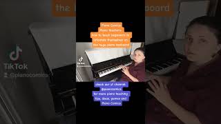 check our yt channel @pianocomics for more piano teaching tips, ideas, games and Piano Comics