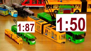 Battle of the SIKU Trams and Toy Trolleybuses by Tram Miniature 12,665 views 1 year ago 3 minutes, 17 seconds