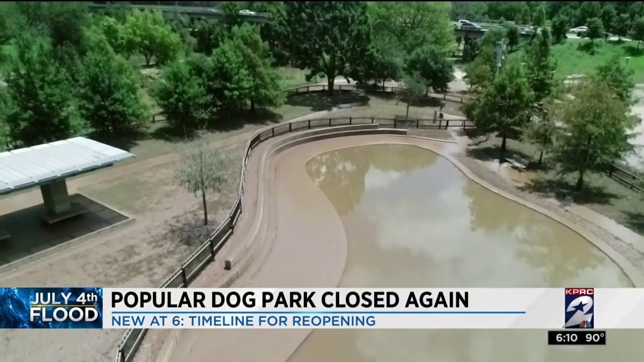 Popular dog park closed again