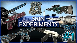 Skin Experiments #1 - Applying Skins to Different Weapons [CS:GO]