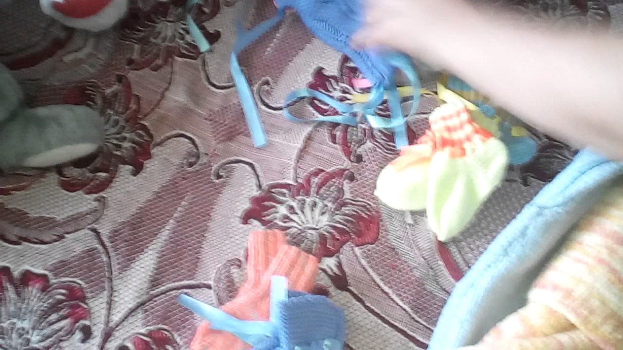 вязаные детские вещи