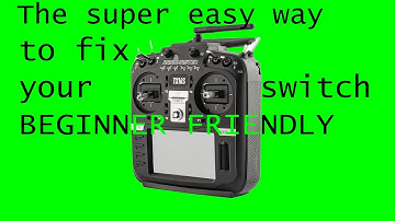 TX16S Switch Replacement made SIMPLE (guide) #4k