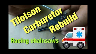 Tillotson Chainsaw Carburetor Rebuild!