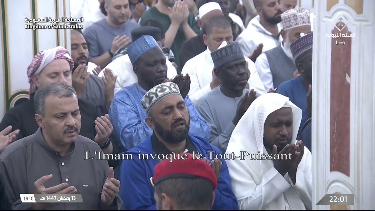 الشفع و الوتر مع دعاء القنوت للشيخ صلاح البدير ليلة 14 رمضان 1447هـ