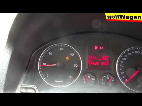 VW Golf 5 how to edit idle engine speed - setup revs