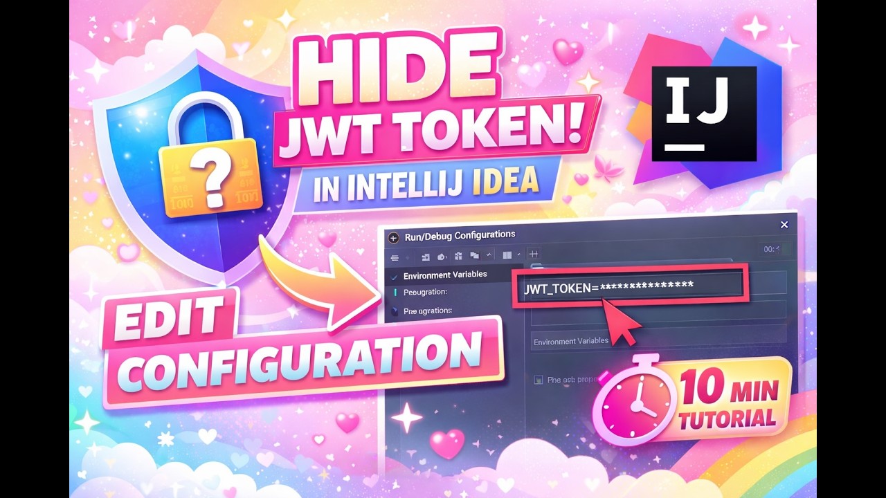 IntelliJ IDEA дээр JWT Secret хэрхэн нуух вэ? | Spring Boot Tutorial