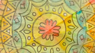 Rose Window Inspired Radial Design